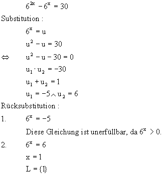 Lsung Exponentialgleichung