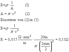 Berechnung