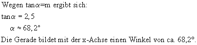 Koordinatengeometrie - Aufgabe 1 - Lösung