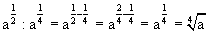 Termumformungen mit rationalen Exponenten - Lsung bung 1