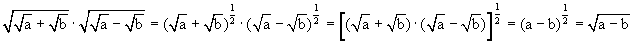 Termumformungen mit rationalen Exponenten - Lsung bung 11