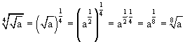 Termumformungen mit rationalen Exponenten - Lsung bung 12