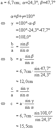 Berechnung