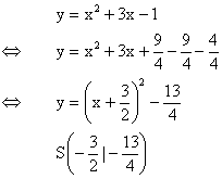 Quadratischen Funktionen - Lsung