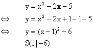 Quadratischen Funktionen - Lsung