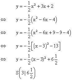 Quadratischen Funktionen - Lsung