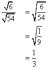 Quadratwurzelterme - Lsung