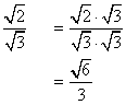 Quadratwurzelterme - Lsung